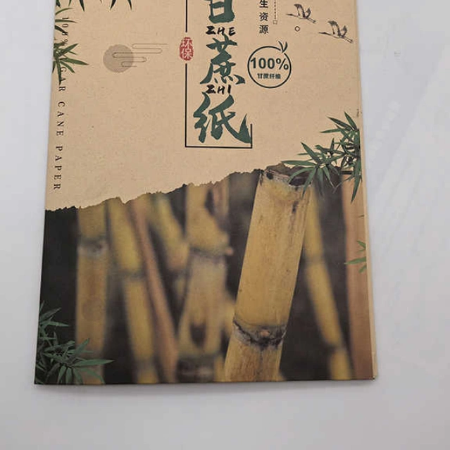 工厂价格定制支持样品巨型卷甘蔗渣纸艺术纸90/130/160/220gsm