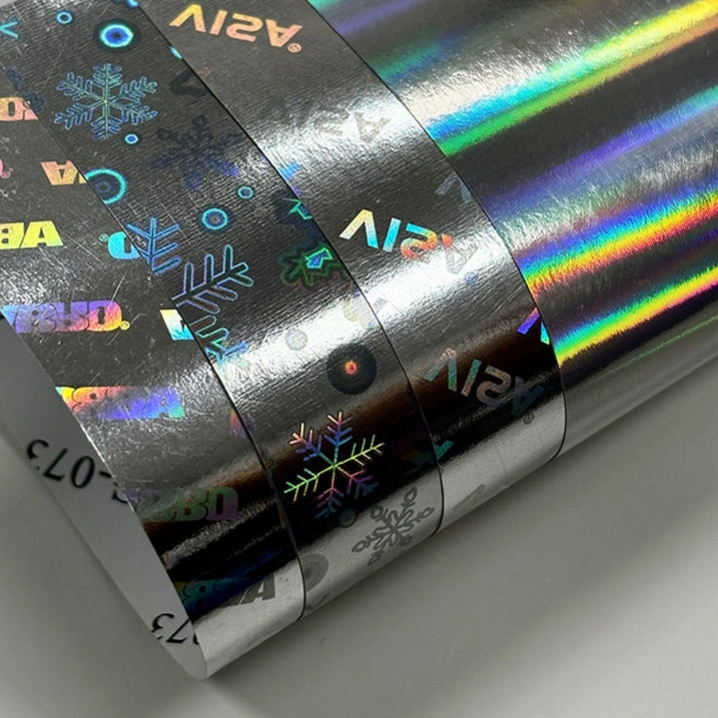 金属卡纸工艺纸板金色银色镜面箔卷包装礼品包装金属纸卷用于标签