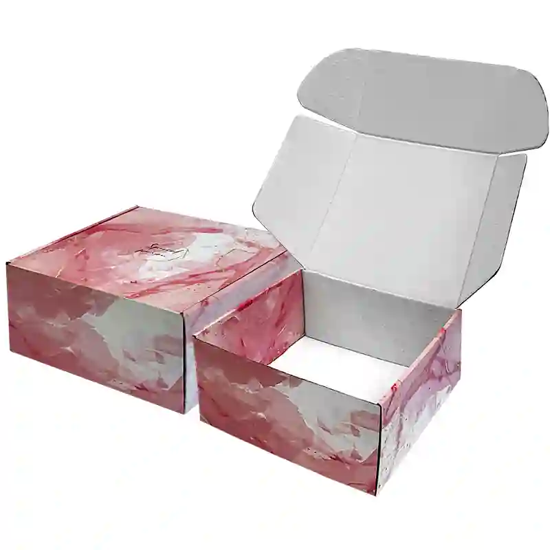 Sakura Pink Custom Corrugated Box