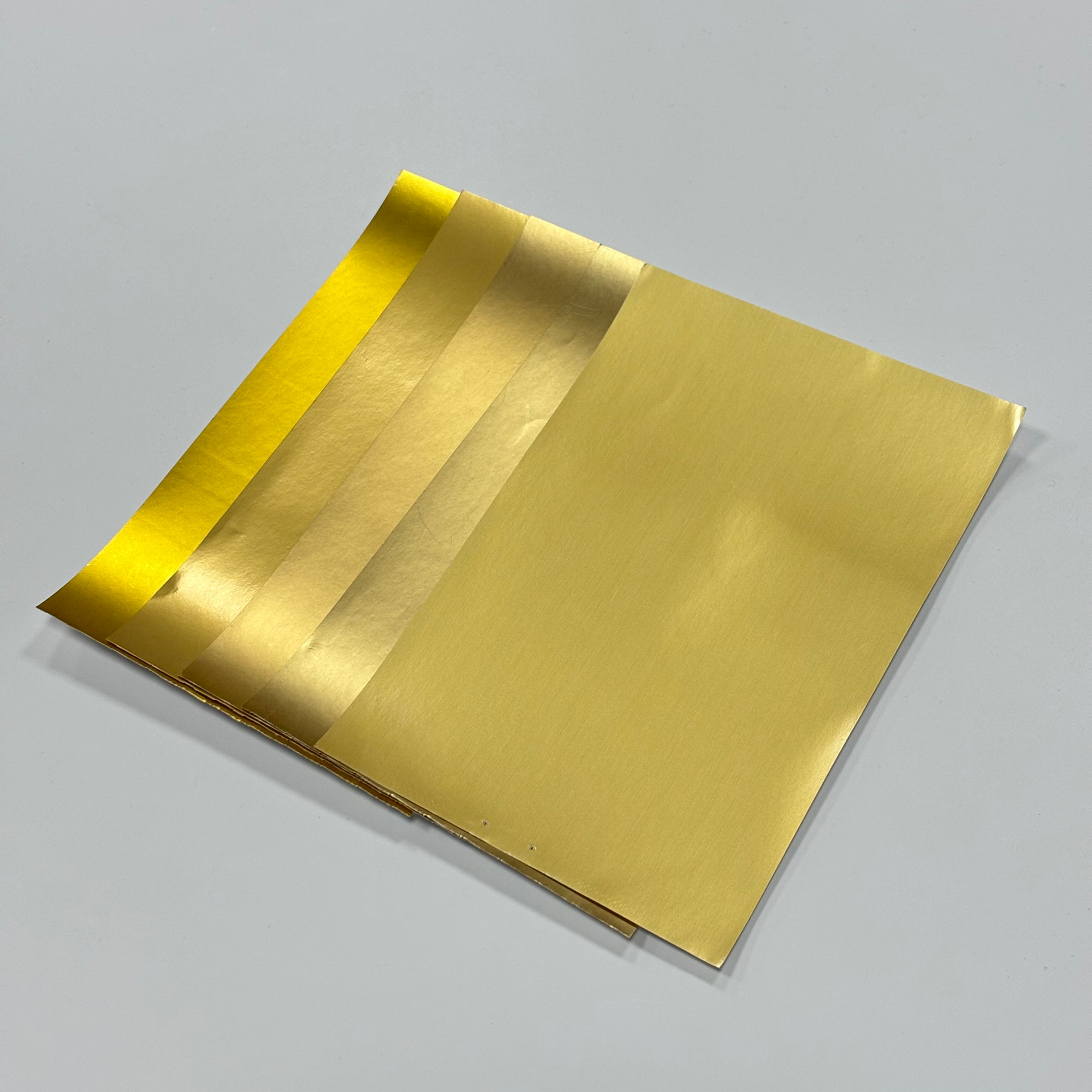 定制金银卡纸 金色PET铝箔纸 特殊纸 白卡纸 哑光金色卡纸