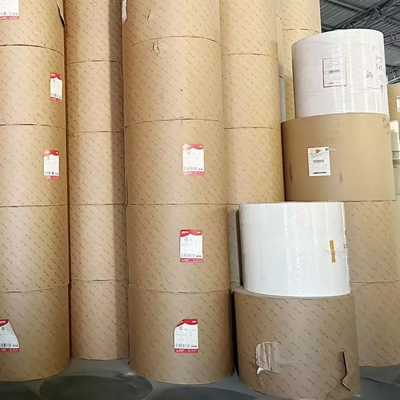 工厂供应2000-350克PE涂布纸，100% 木浆原料，用于制作纸杯