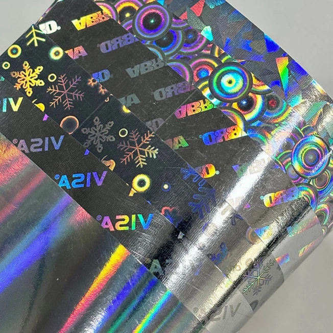 铝涂层特种纸金色和银色卡片纸带亮泽金属表面定制纸盒和纸袋