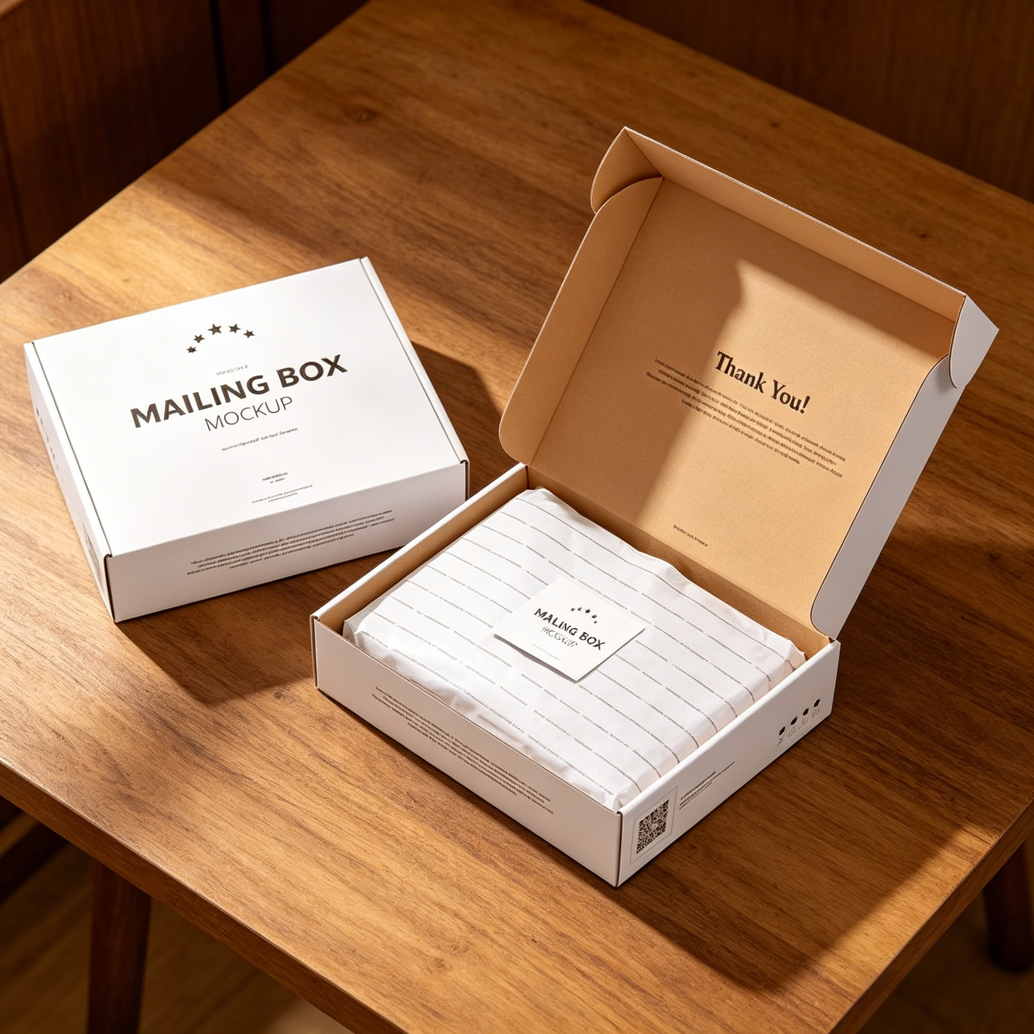 Creative Simple Pure White Universal Shipping Box (Airplane Box)