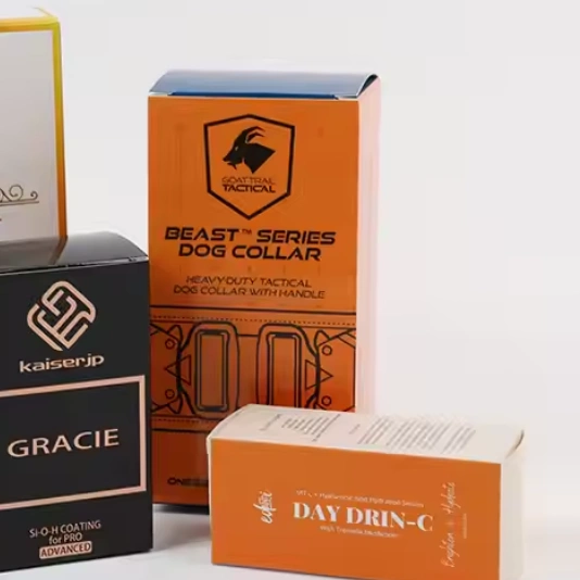 定制设计化妆品口红包装艺术纸小折叠盒护肤品包装盒 暂无评价