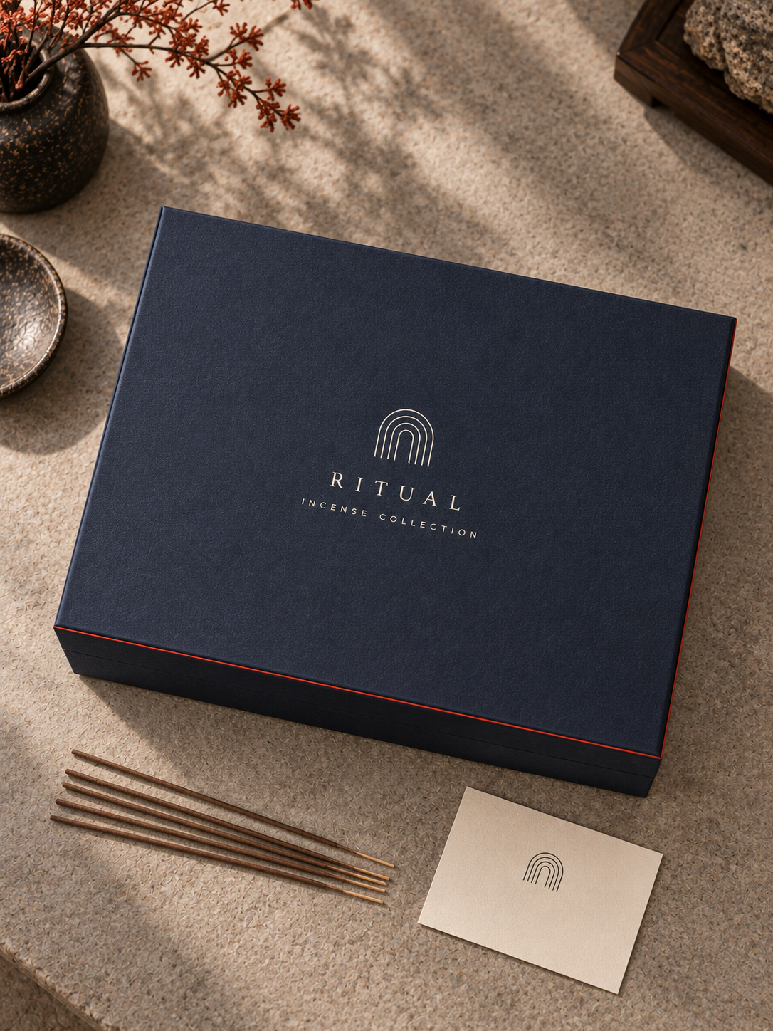 The Eastern Customs Box Custom perfume packaging box. Clothes covered box.