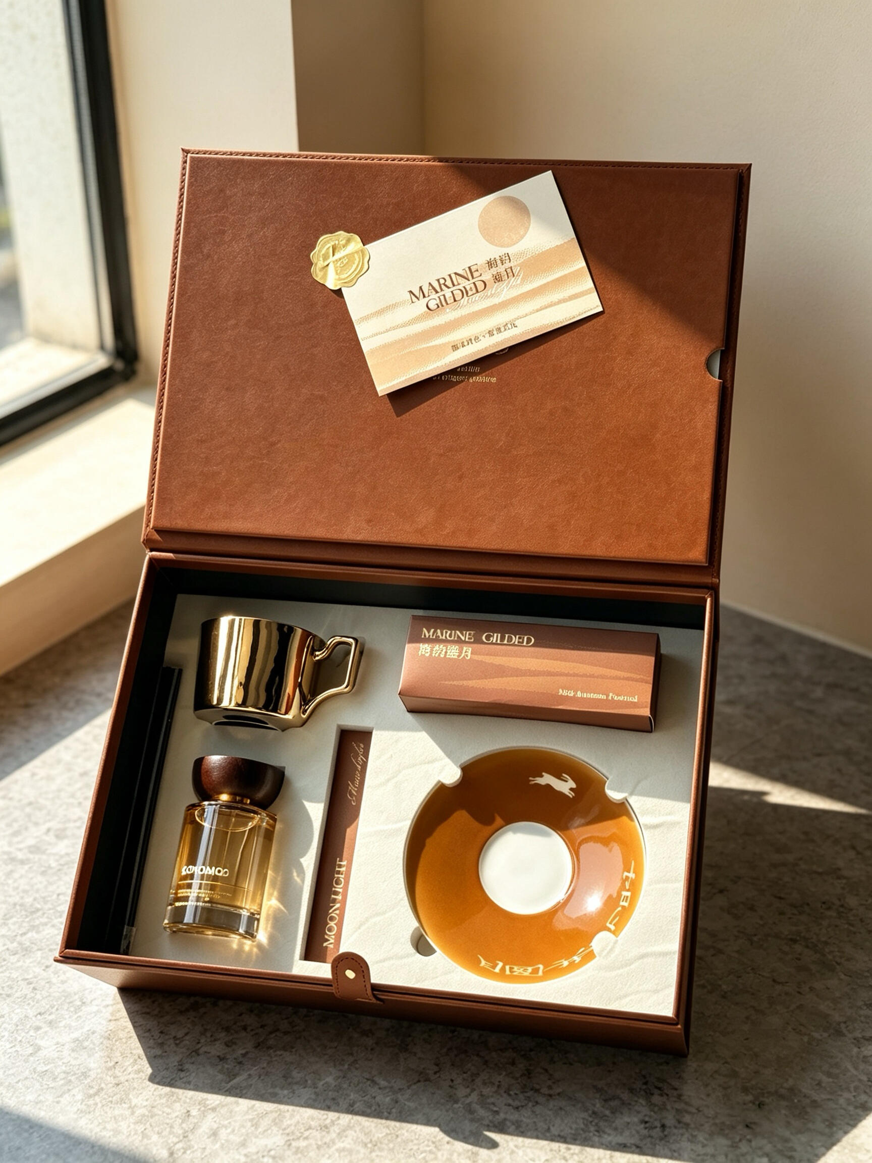 Revitalized colour-shaped book. The gift box.