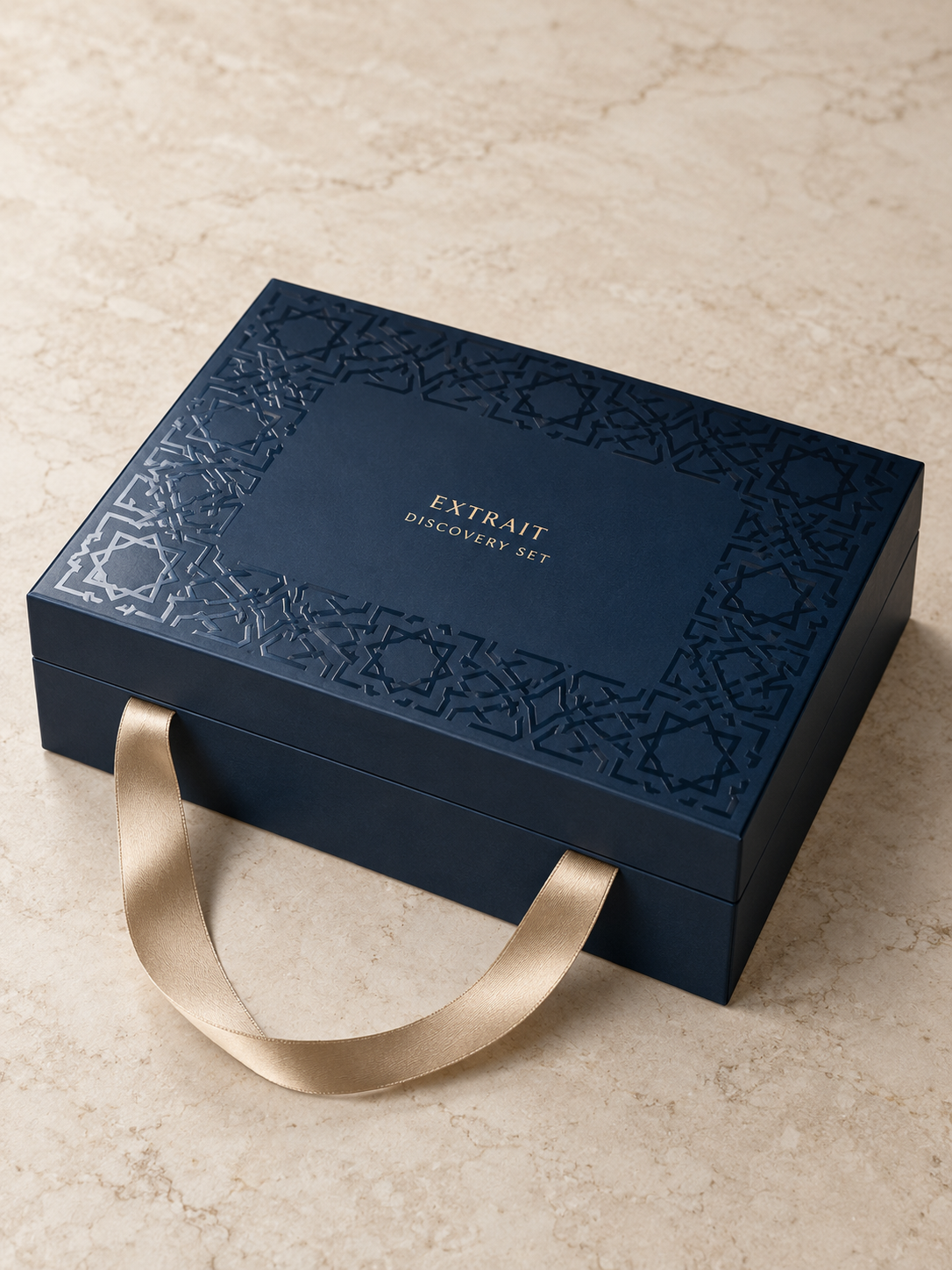 High-End-Hardbox anpassungsprozess Verpackungsbox mit Mittleren Osten Versuchen Sie ein kleines Geschenkbox